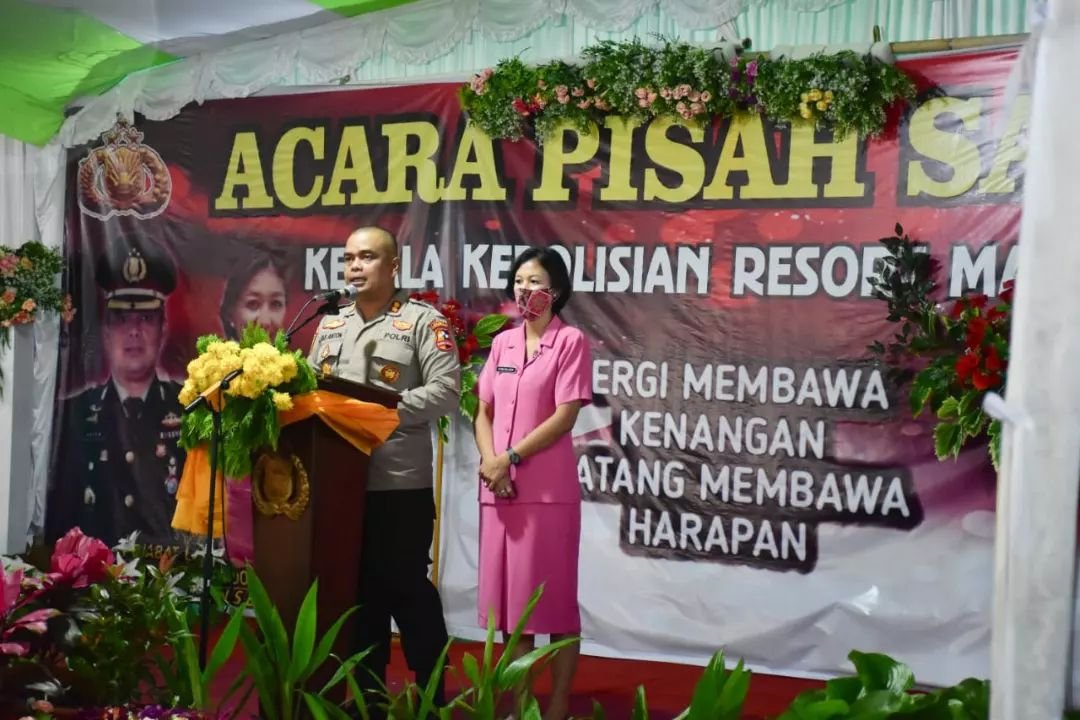 Acara Pisah Sambut Kapolres Manggarai, Bupati Hery: Tuhan Banyak Kirim Orang-orang Baik untuk Manggarai