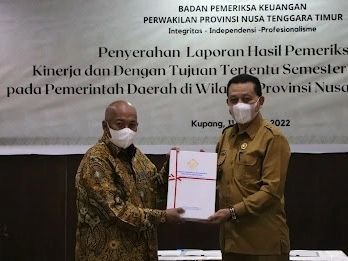 Terima LHP Kepatuhan atas Pengelolaan BLT Dana Desa, Wabup Heri: Jangan Sampai Pencairannya Lewat dari Waktu yang Ditetapkan
