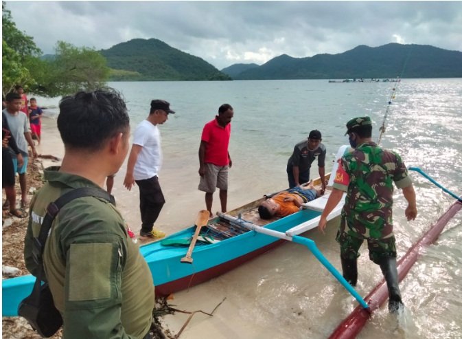 Cuaca Buruk Terjang Kapal Motor di Perairan Labuliang, 2 Tewas