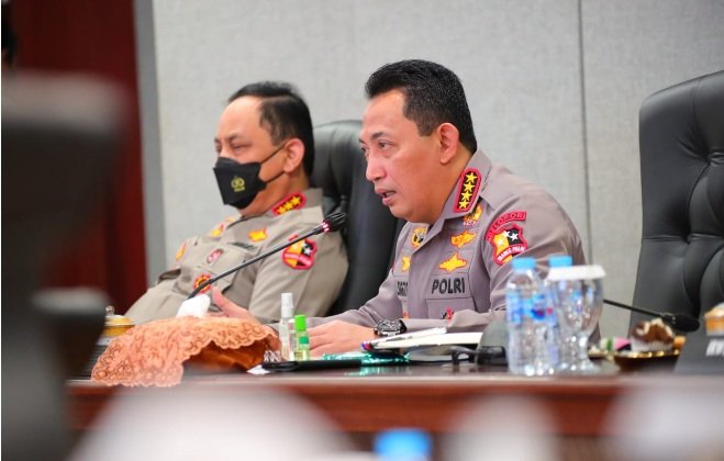 Gelar Anev, Kapolri Sampaikan Pesan Ini kepada Seluruh Jajarannya